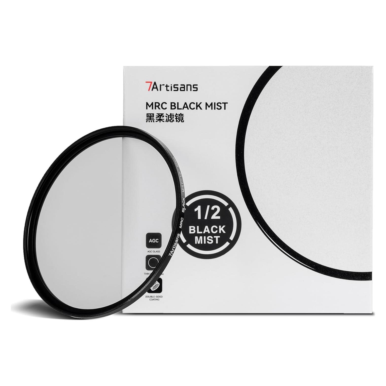 Filtro de Niebla Negra 1/2 7artisans 46mm Efecto Suave