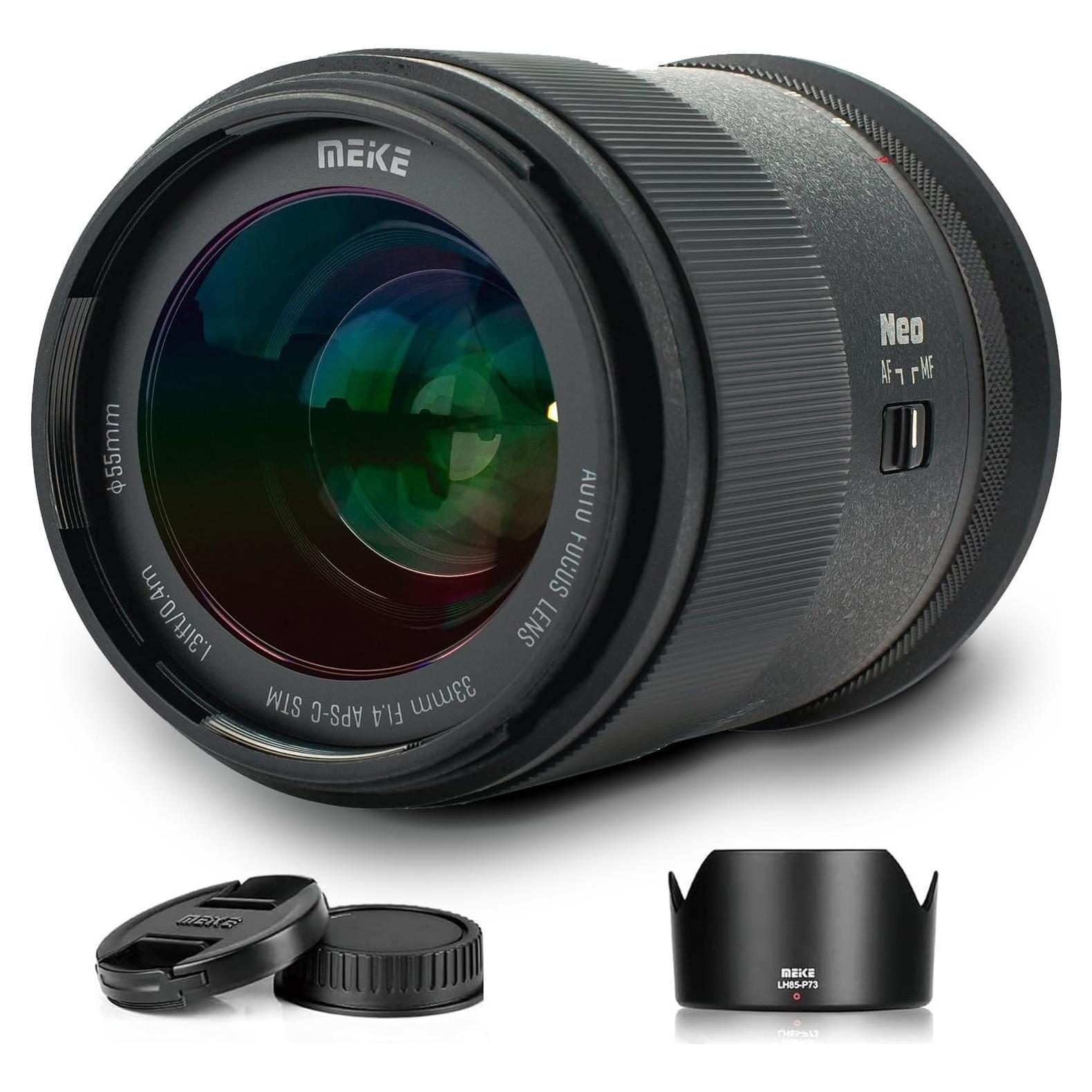 Lente Prime Meike 33mm F1.4 Auto Enfoque para Fujifilm