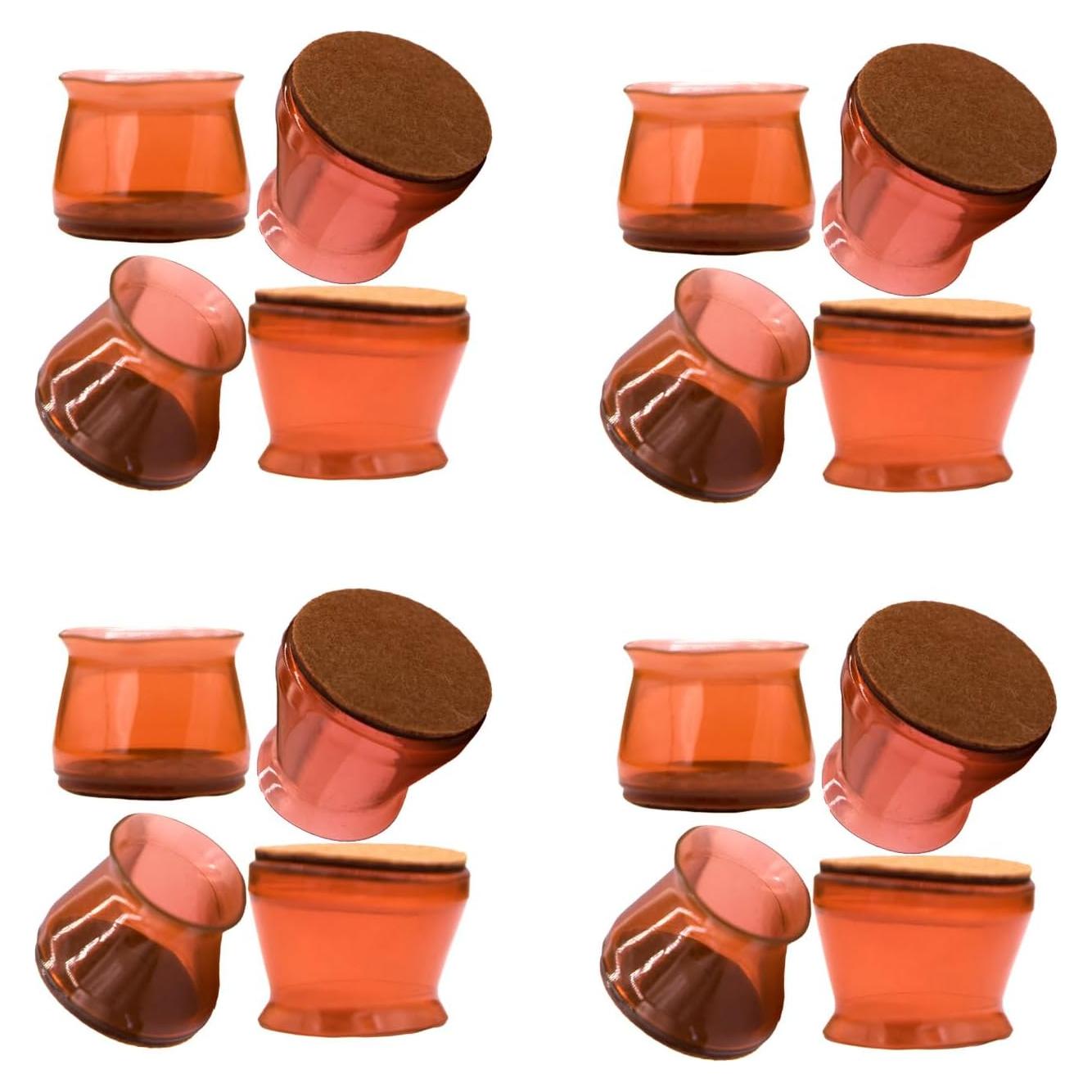 Protectores de Piso de Silicona Simpracon 16 PCS para Patas de Silla