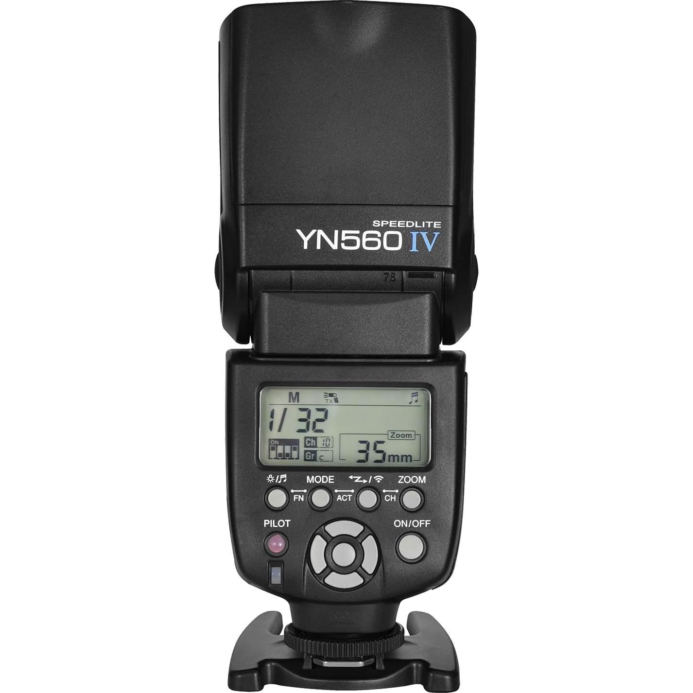 Flash Inalámbrico YONGNUO YN560 IV para Cámaras DSLR