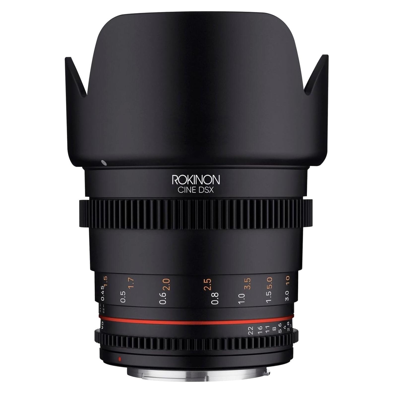 Lente Cine Rokinon 50mm T1.5 DSX para Canon EF