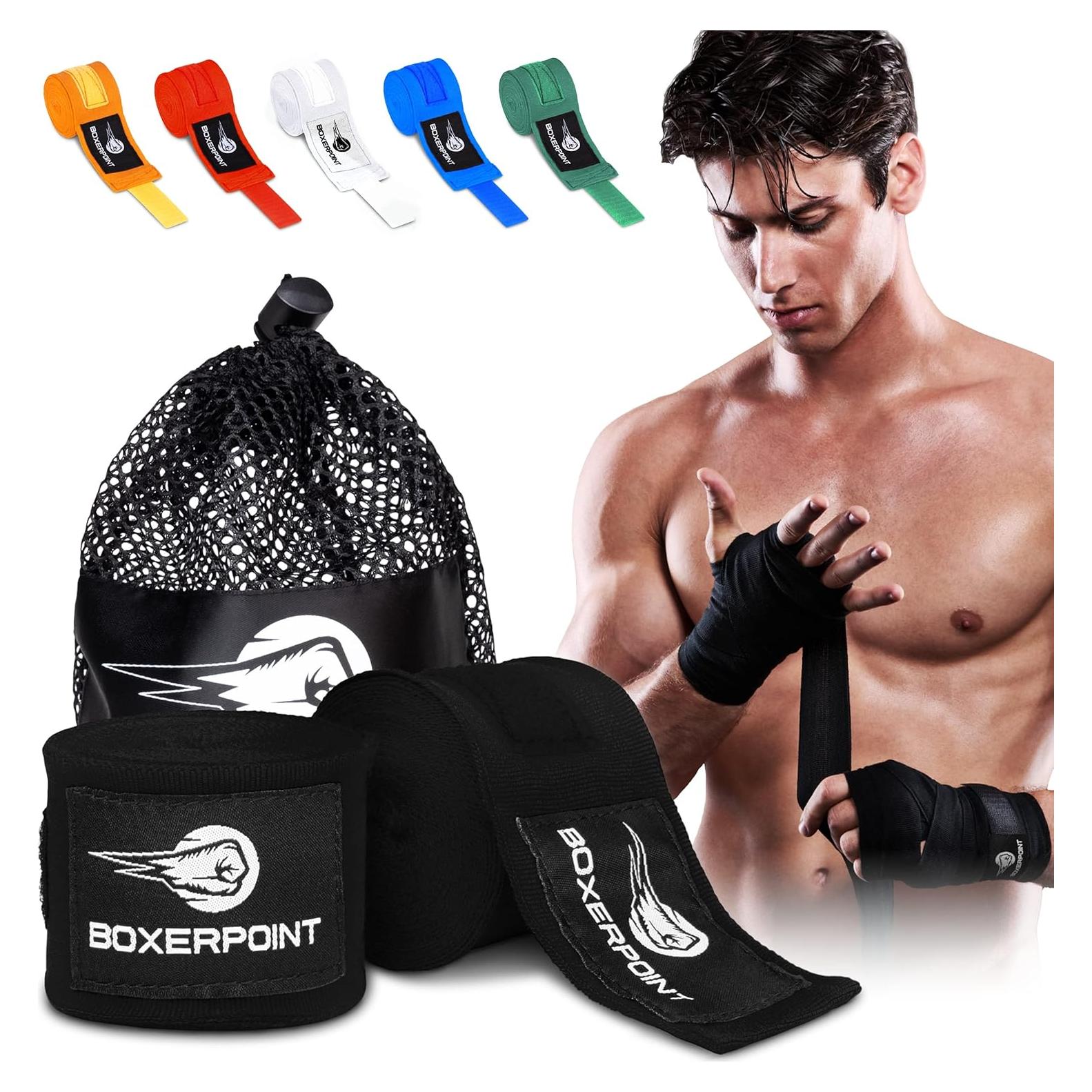 Envolturas de Boxeo Ringside 180cm Boxerpoint - Unisex