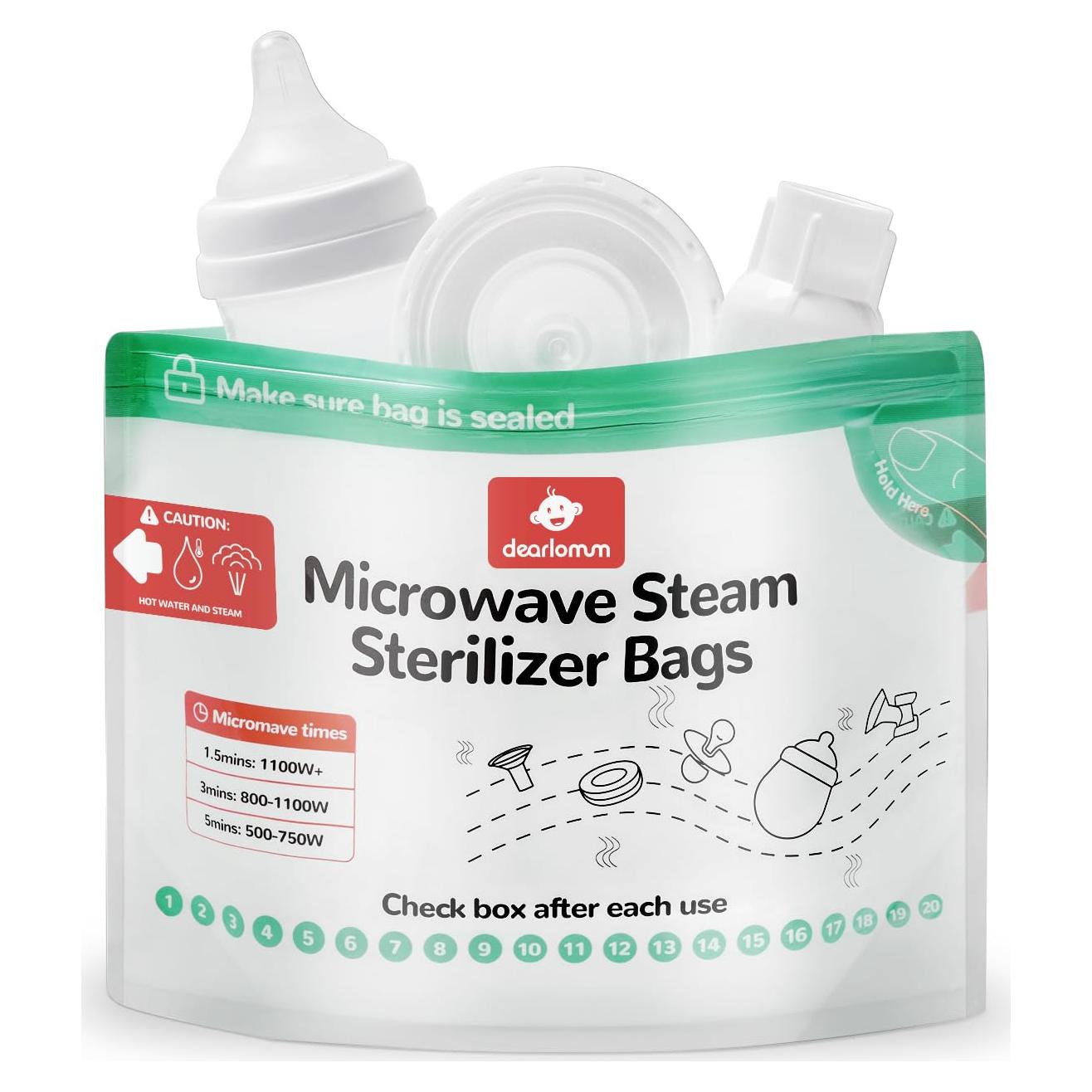 Bolsa de Esterilización a Vapor Dear Lomum - 8 Unidades Reutilizables