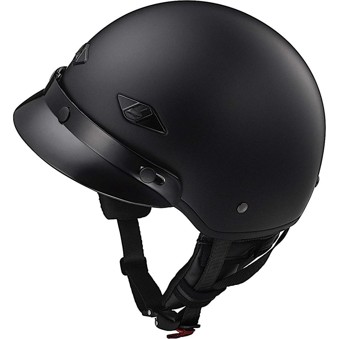 Casco LS2 Bagger 568 Negro Mate para Motocicleta