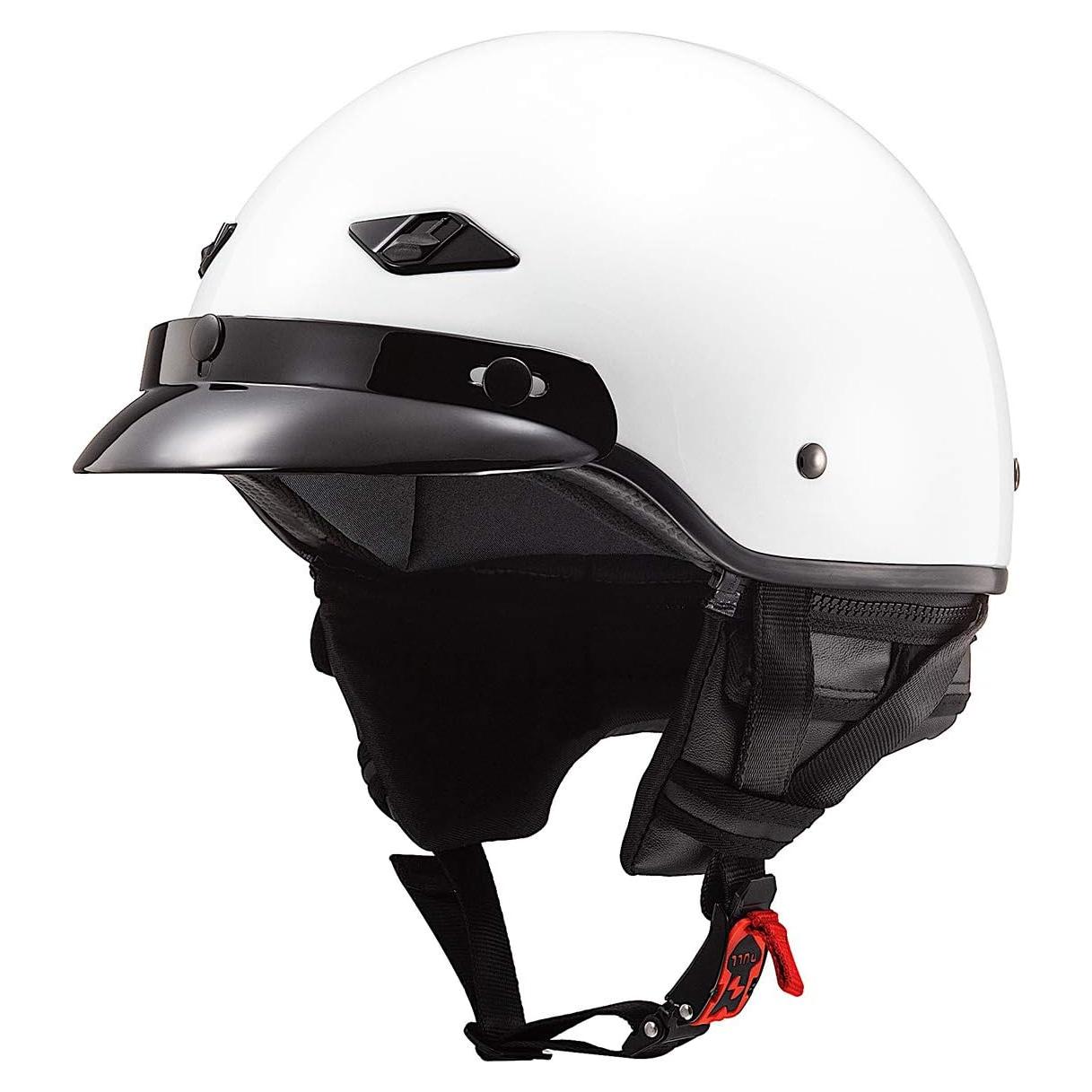 Casco LS2 Bagger 568 para motocicleta Blanco Brillante
