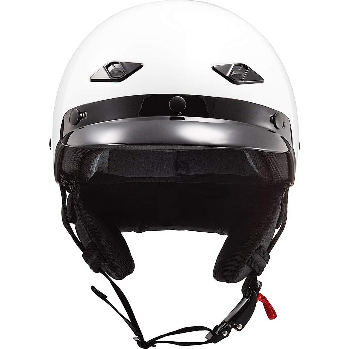 Casco LS2 Bagger 568 para motocicleta Blanco Brillante
