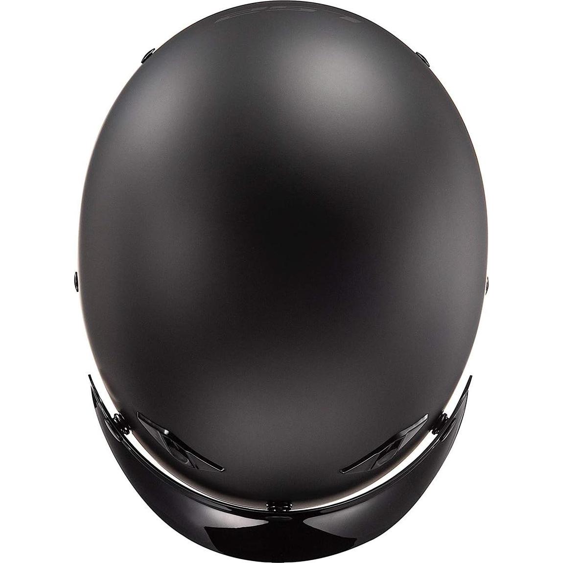 Casco LS2 Bagger 568 Unisex Negro Mate Acolchado Lavable