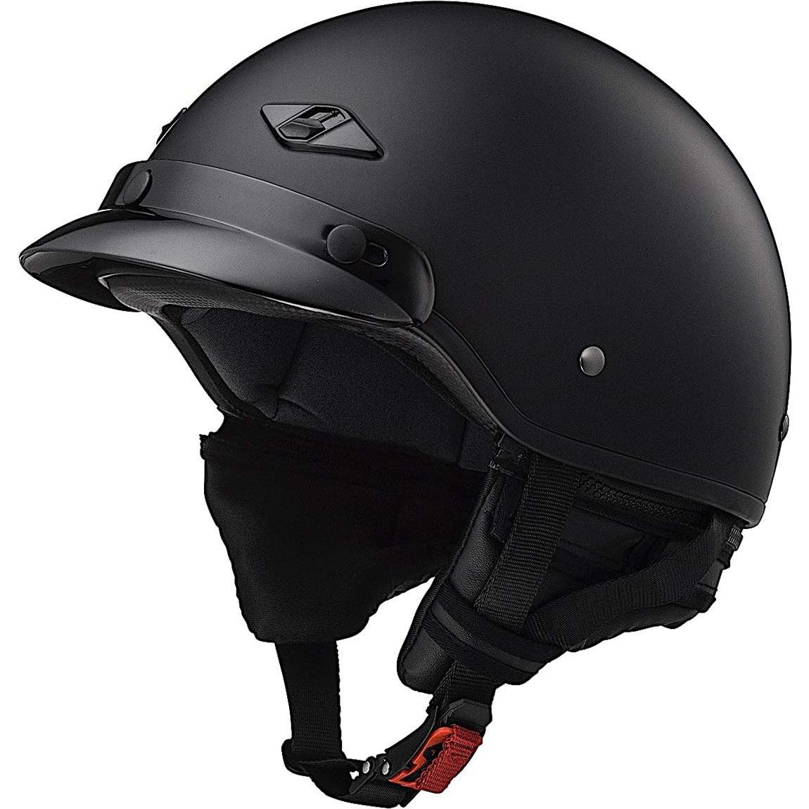 Casco LS2 Bagger 568 Unisex Negro Mate Acolchado Lavable