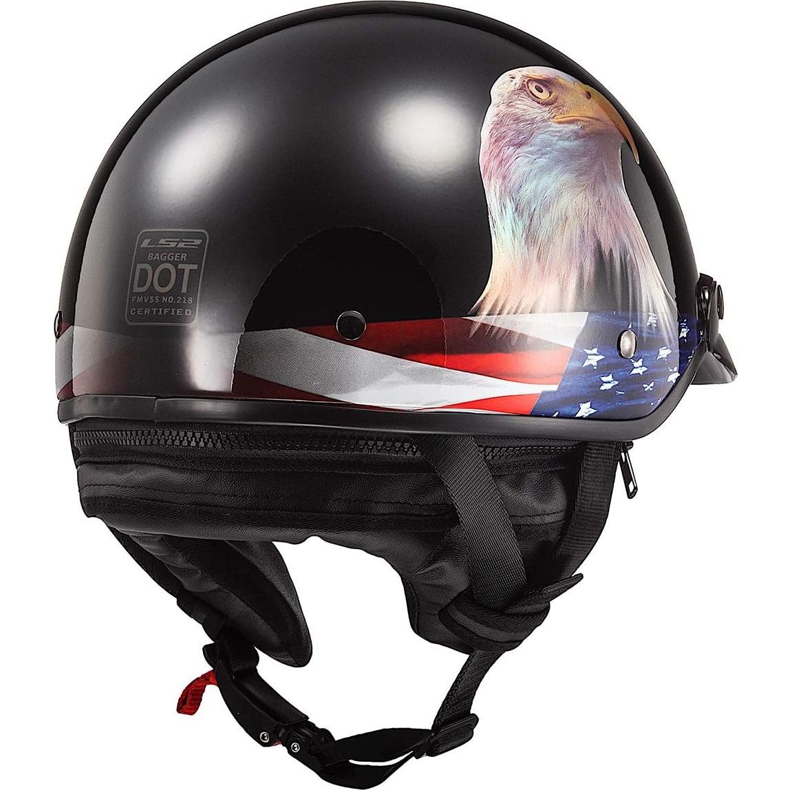 Casco LS2 Bagger 568 para motocicleta X-Large Murica