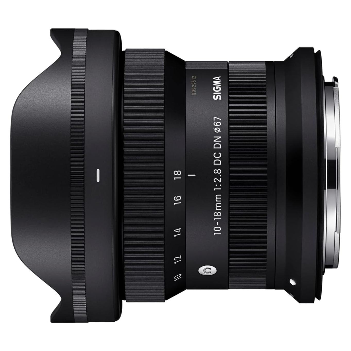 Lente gran angular Sigma 10-18mm F2.8 DC DN para Canon RF