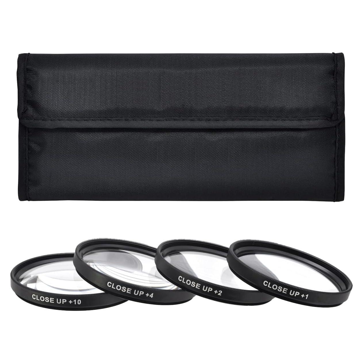 Kit de Filtros Macro Acuvar 40.5mm - 4 Piezas (+1, +2, +4, +10)