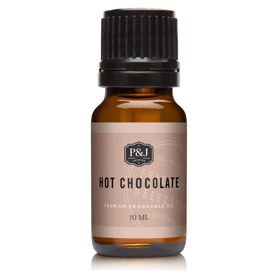 Aceite de Fragancia P&J Trading Chocolate Caliente 10ml - Aromas para Velas y Jabón