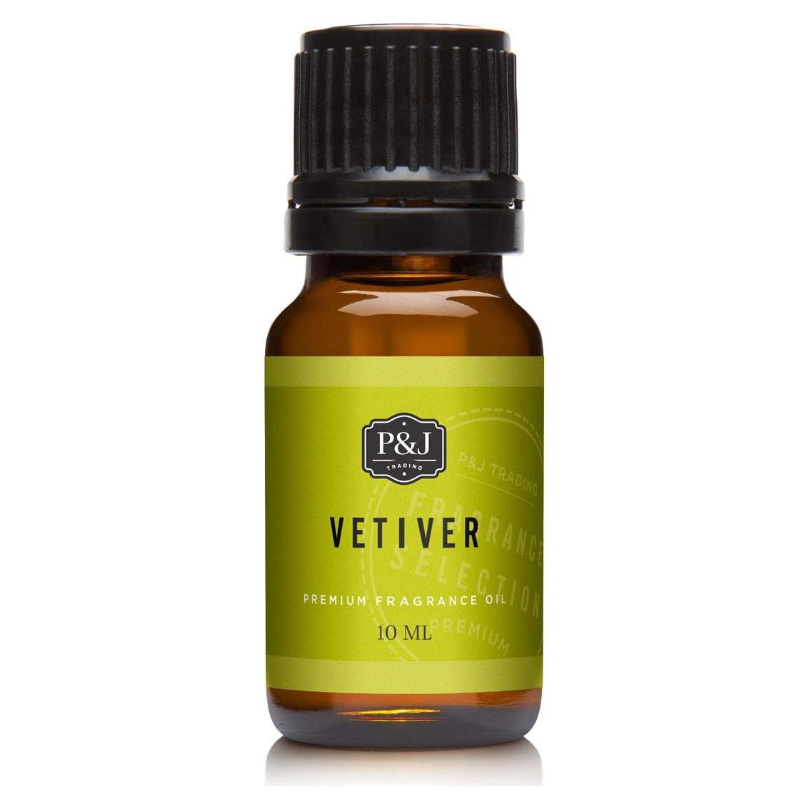 Aceite de Fragancia P&J Vetiver 10ml - Aromas para Velas y Jabones
