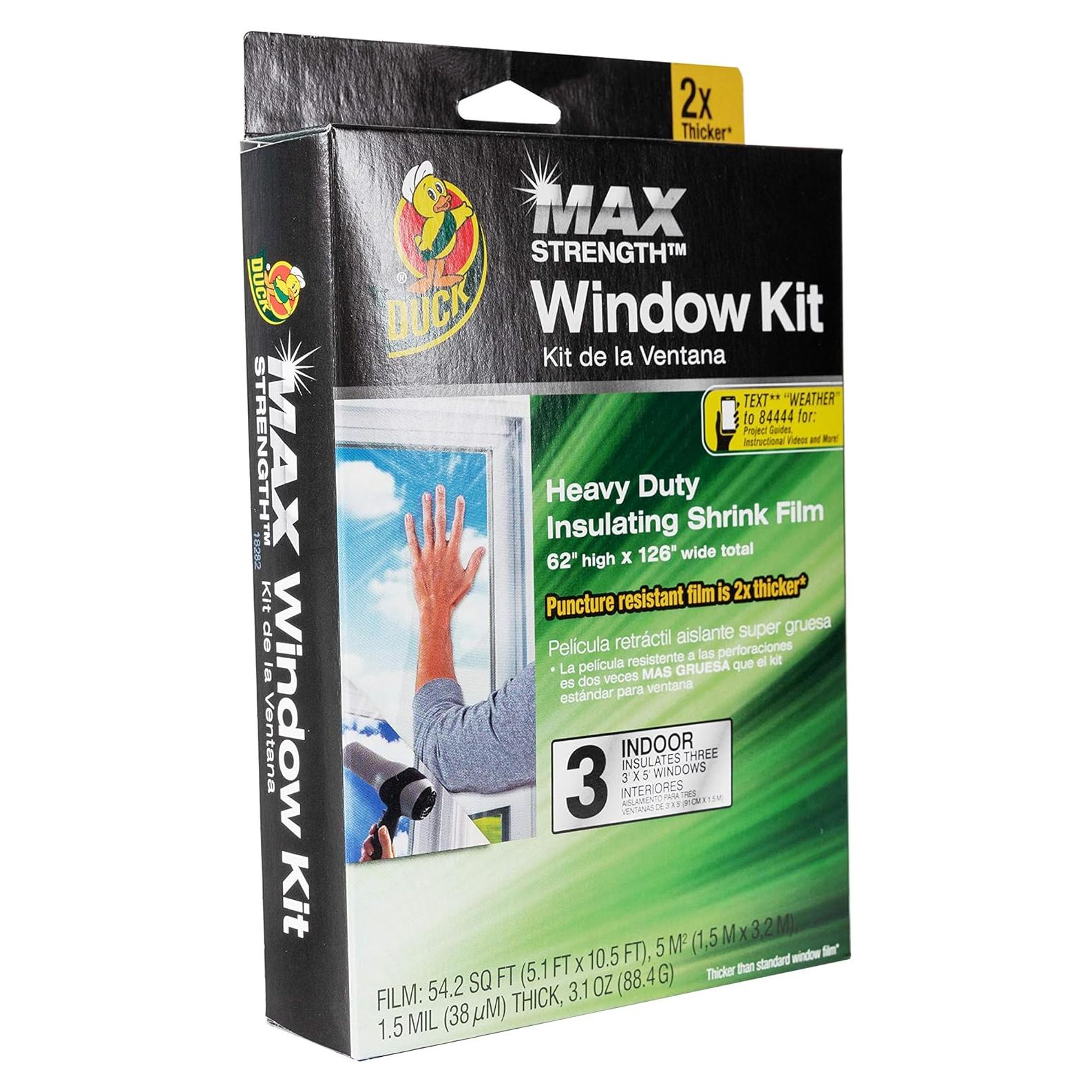 Kit Aislante de Ventana Duck MAX para 3 Ventanas, 5.03 m²