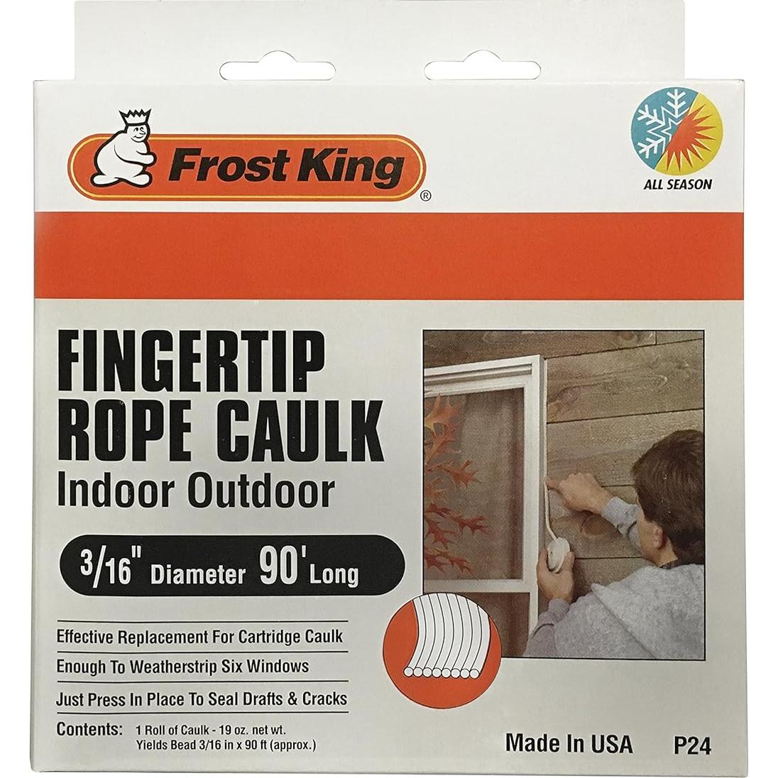 Masilla de sellado Frost King 27.43 m 537 g Gris