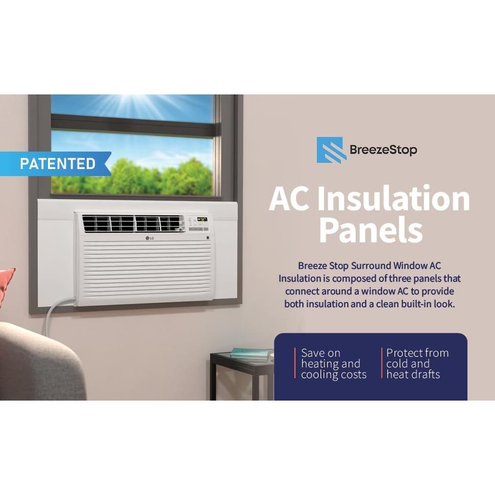 Paneles Laterales Aislantes Breeze Stop para Aire Acondicionado