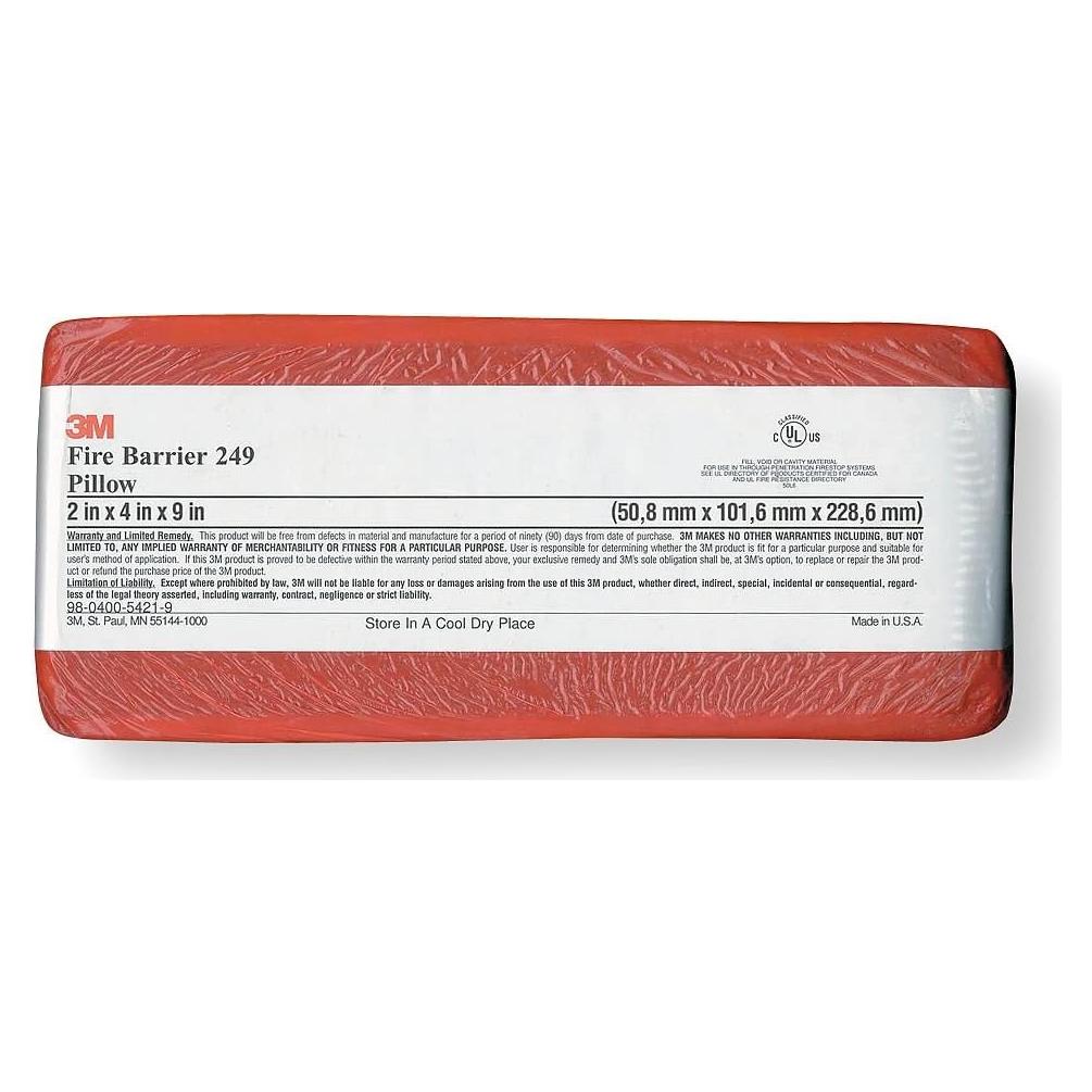 Almohada de Detención de Fuego 3M FB249 - 10.16x22.86 cm