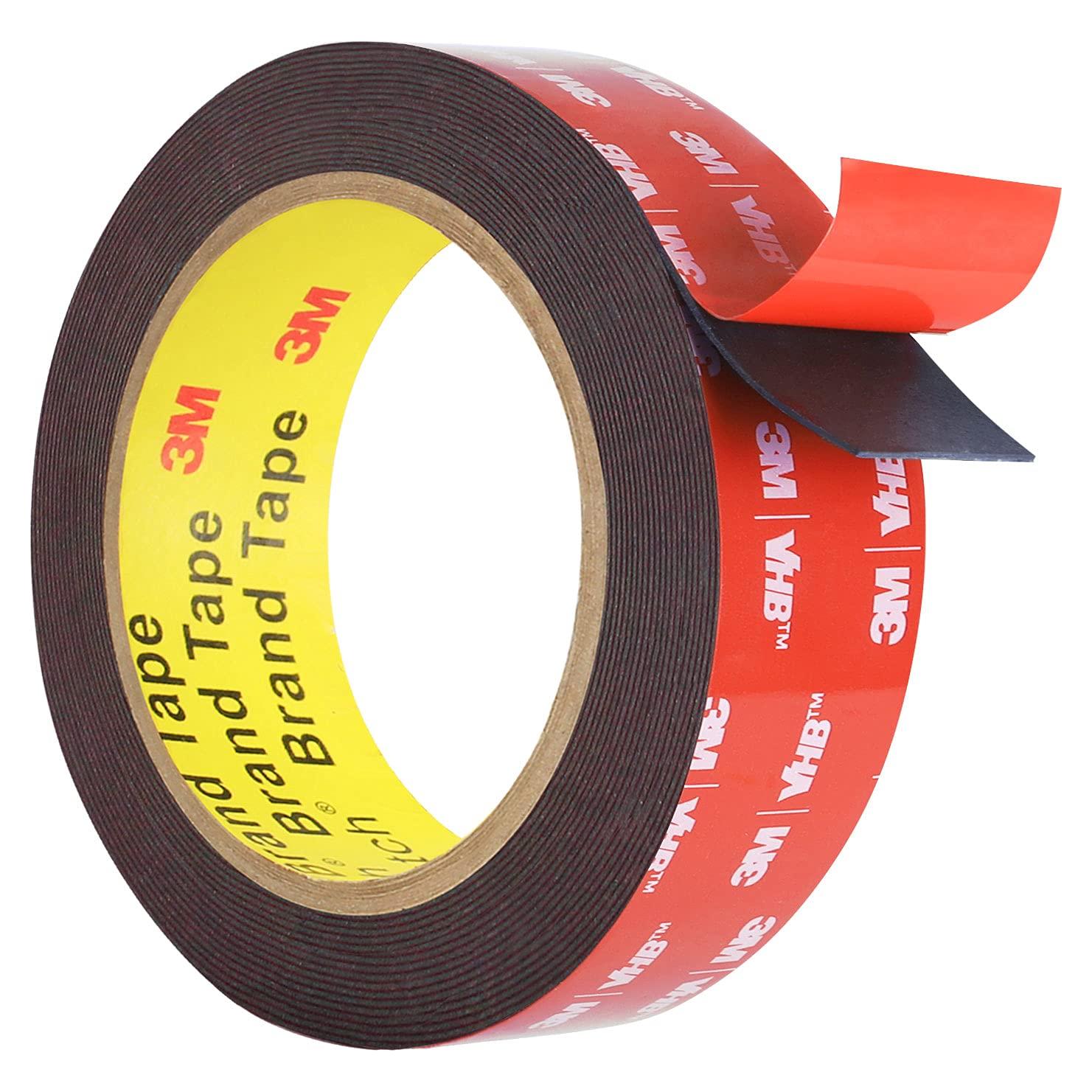 Cinta Doble Cara 3M VHB 5m x 2.4cm Impermeable Alta Resistencia