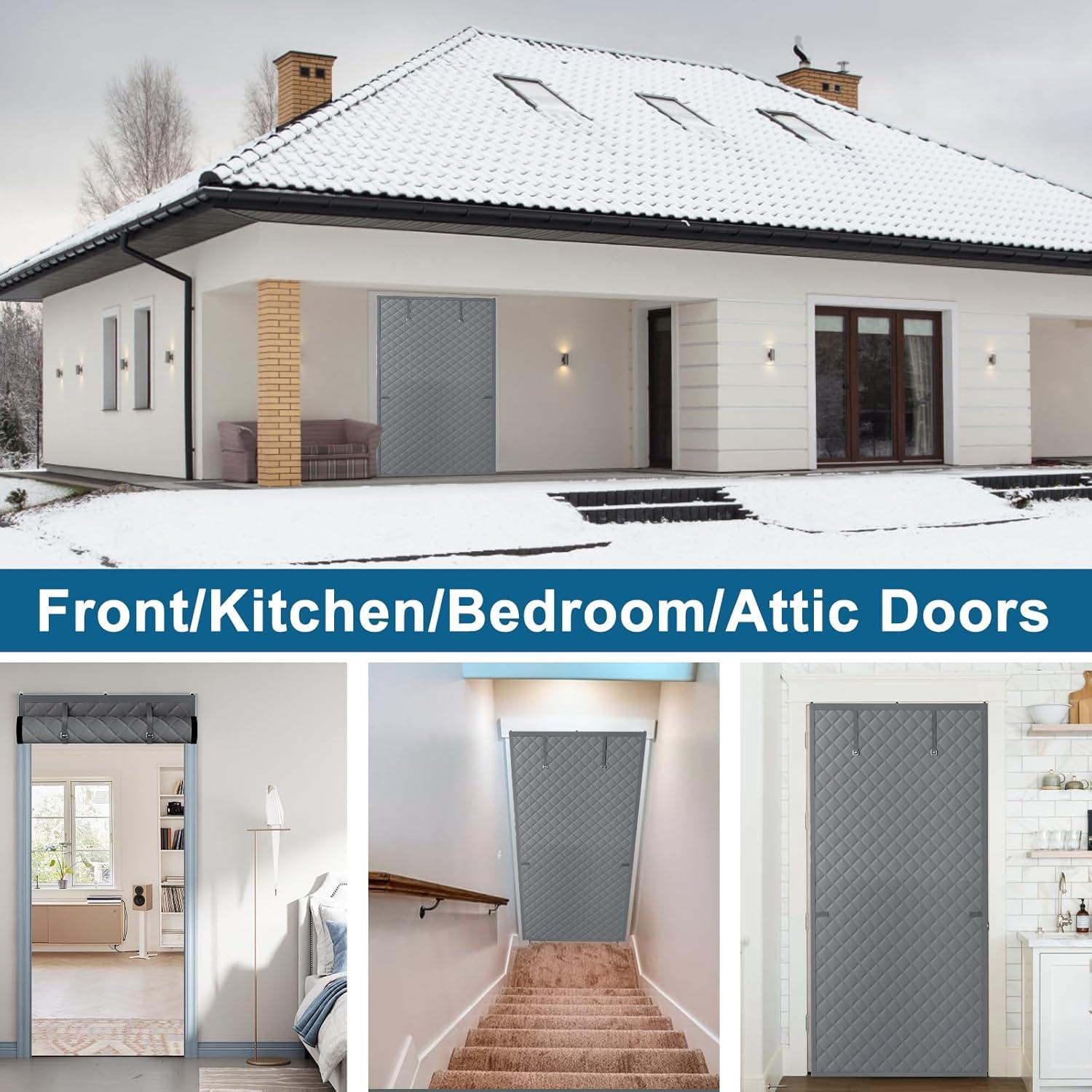 Cortina Aislante Térmica augblinds 89x208 cm Gris