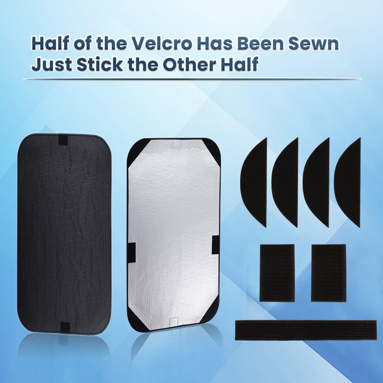 Cubierta de Sombra Blackout Safoner para Ventana de RV 63.5x40.6 cm