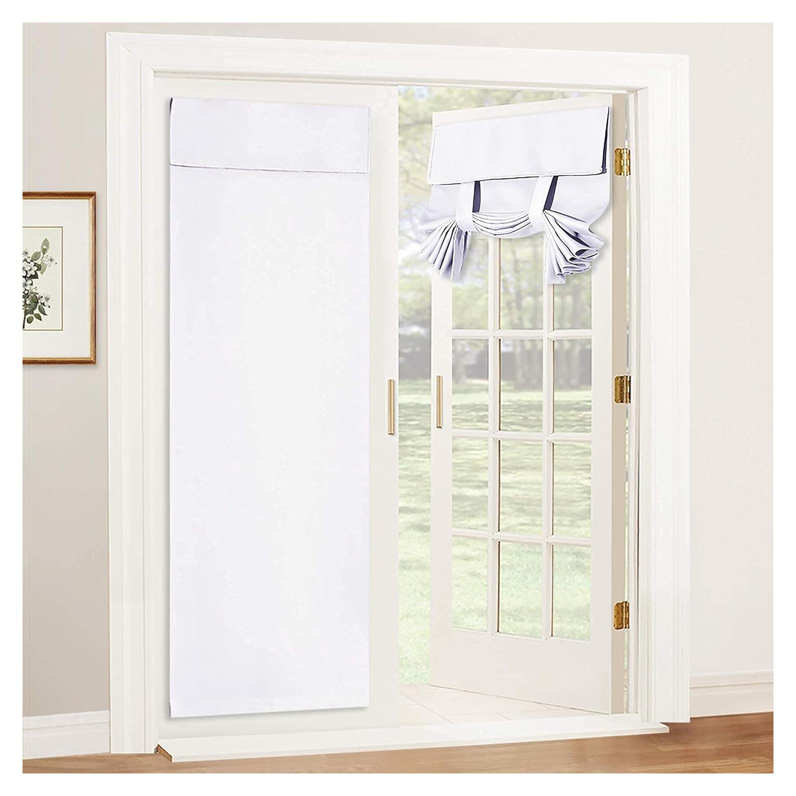 Cortina RYB HOME Autoadhesiva 26x69 cm Blackout Blanca