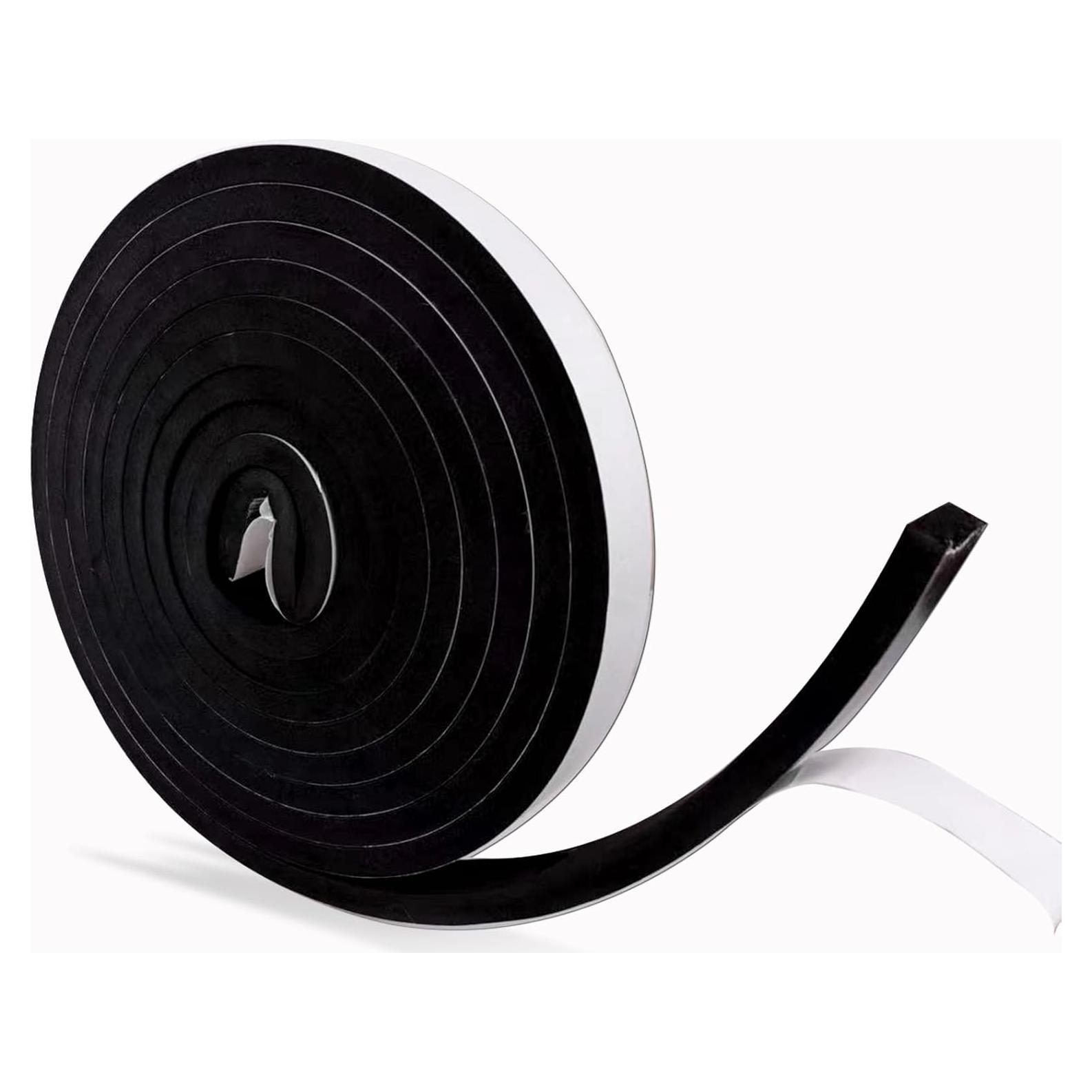 Burlete de Espuma Autoadhesiva Genérico 2.54 cm x 0.95 cm 5.03 m