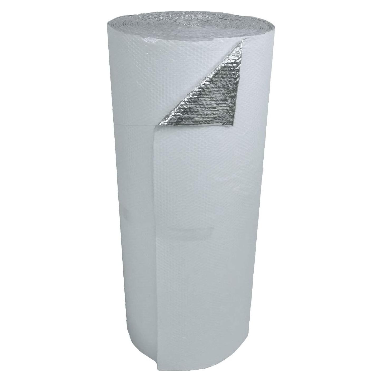 Aislante Térmico Burbuja Doble Aluminio R8 0.635cm x 30.48m