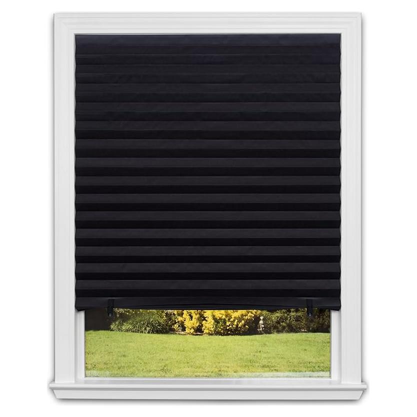 Cortina Opaca Plegada Redi Shade 91.44x182.88cm Negra 6 Paquete
