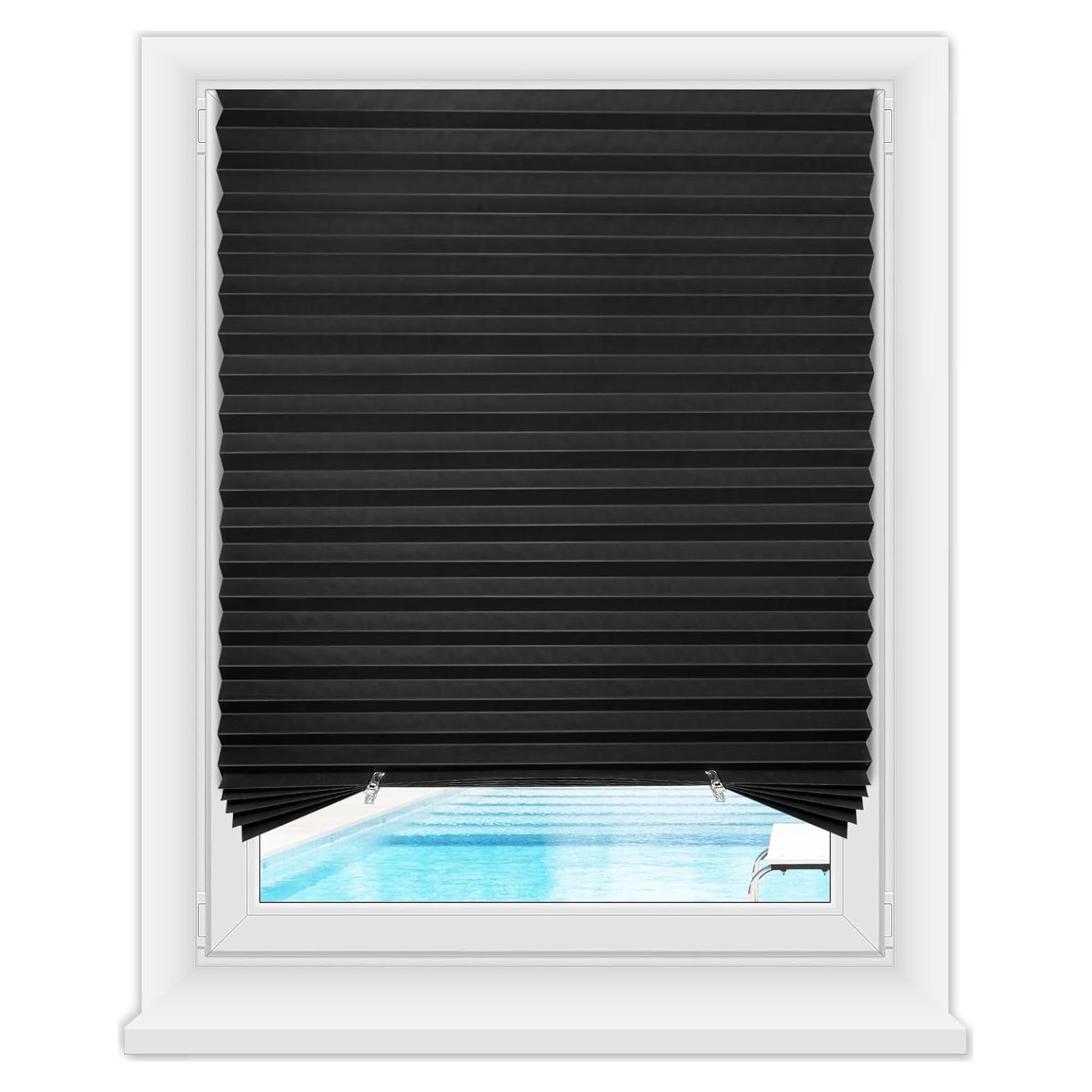 Cortinas Blackout Zipcase 6 Paquete 91.44x182.88cm Negro