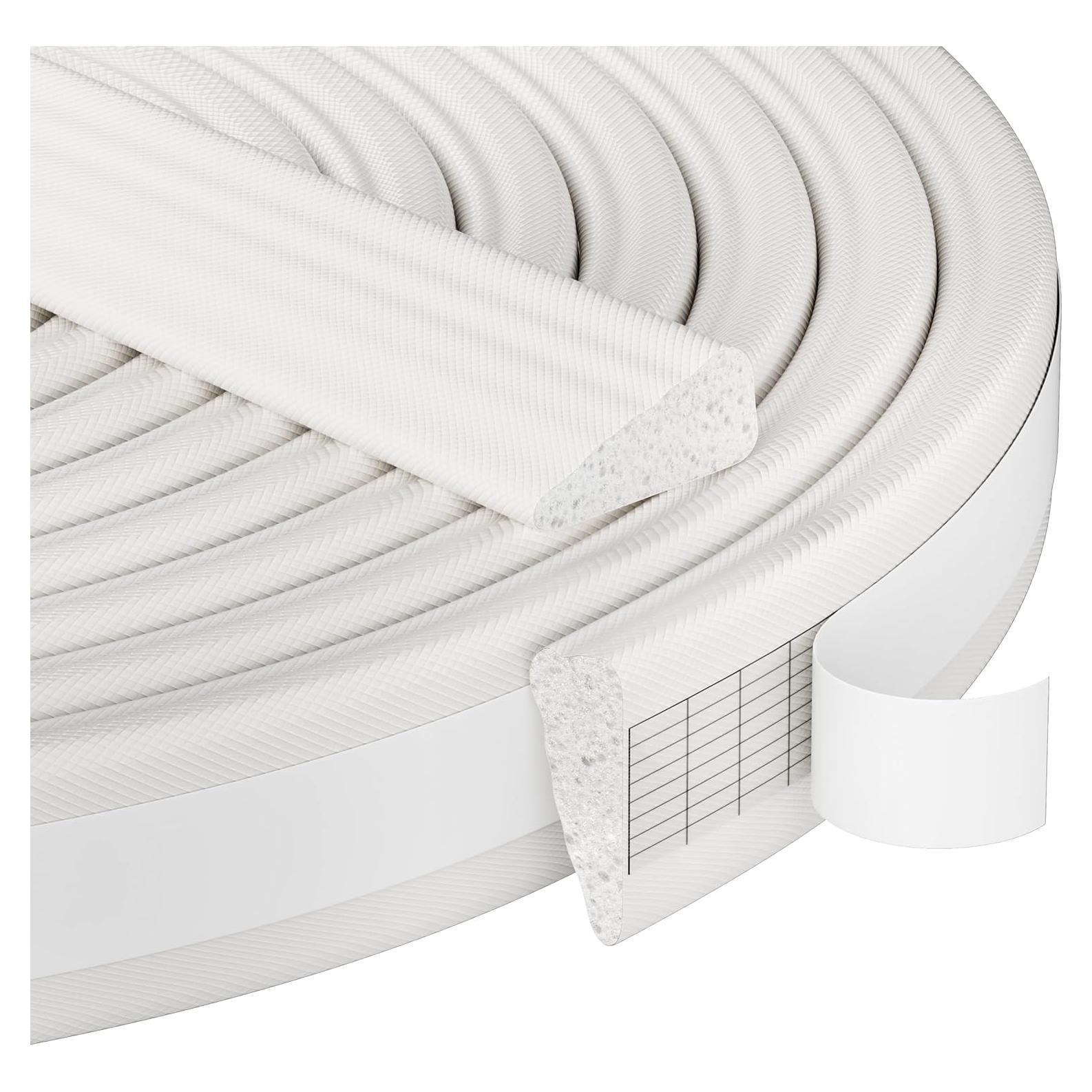 Burlete de Ventana GCJUYA 196 cm Blanco Aislamiento Eficaz