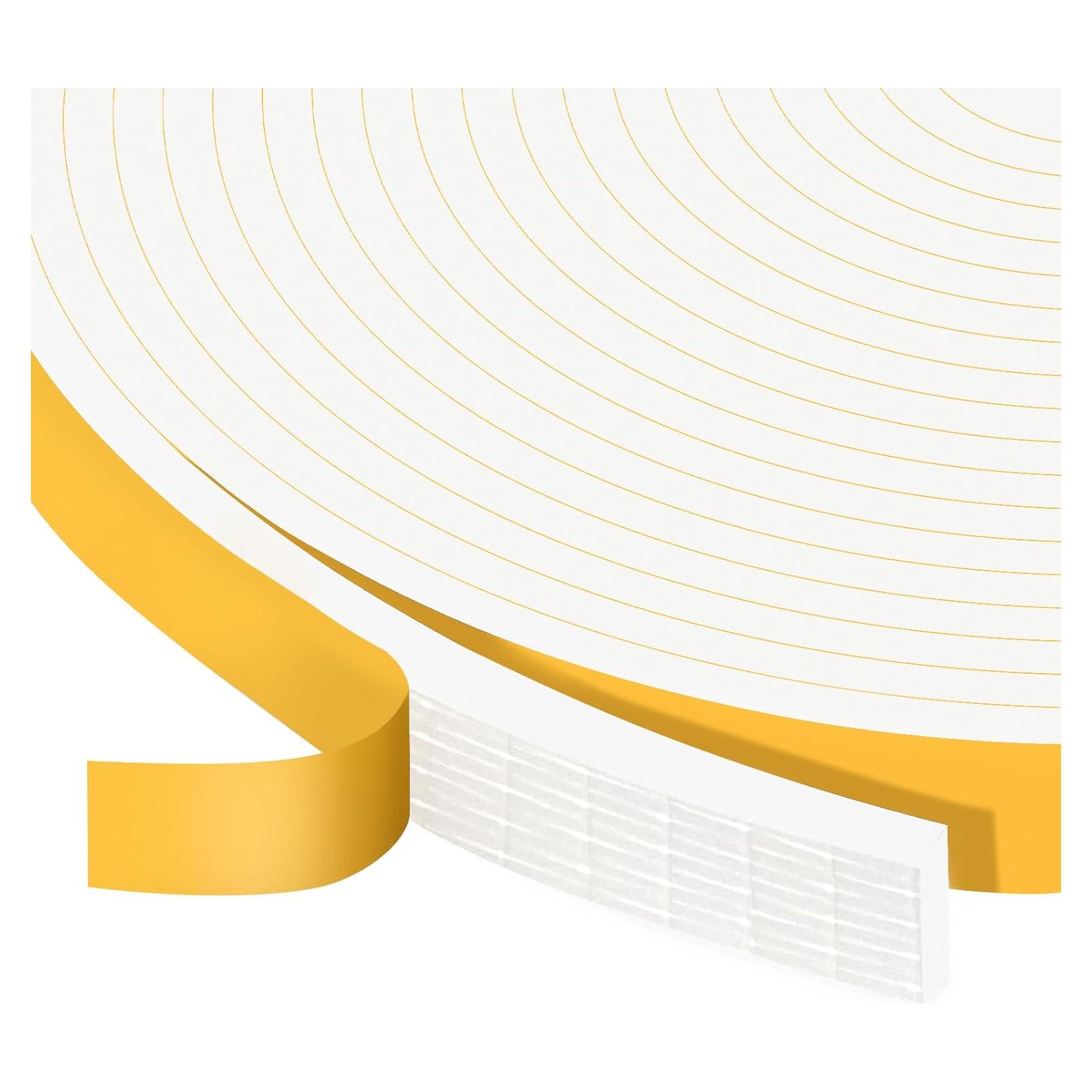 Cinta Aislante Trisiki 15.24m Espuma Blanca 0.95cm x 0.32cm