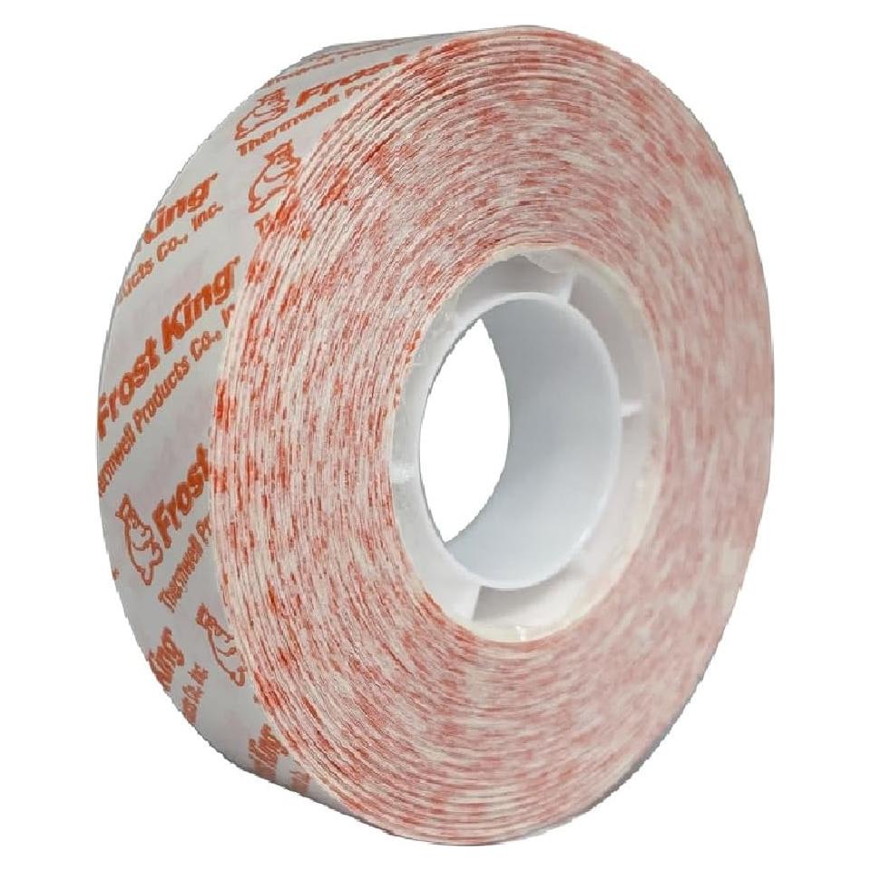 Cinta de Montaje Transparente Frost King 1.6 cm x 16.5 m - Caja de 10