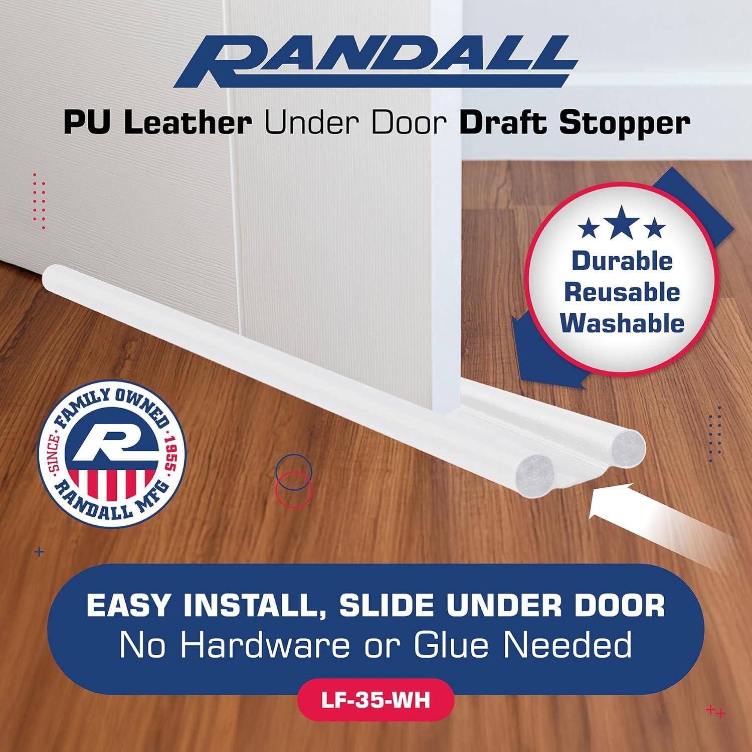 Tapón para Puertas y Ventanas Randall 91.44 cm Blanco Aislante