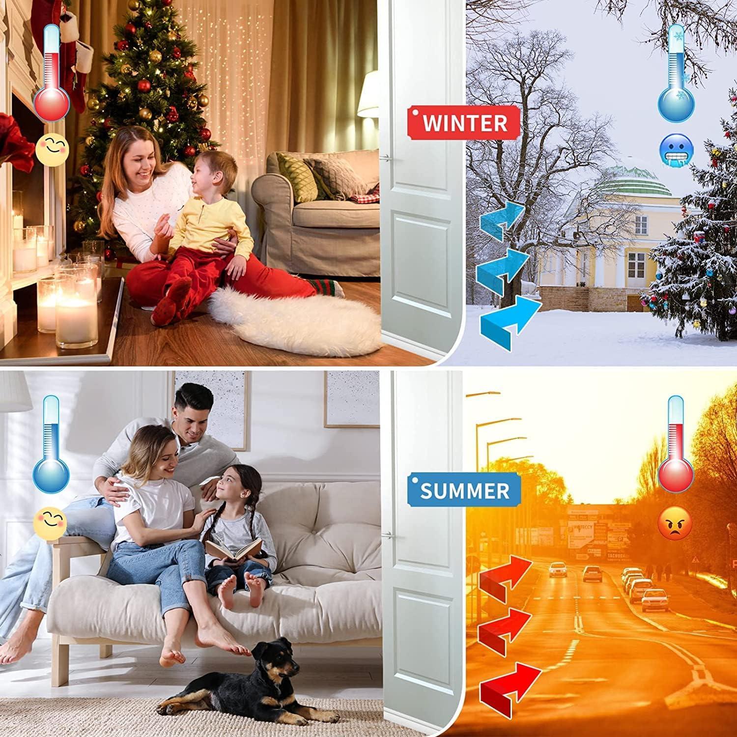 Tapón Aislante para Puerta GUKOY 2" x 100 cm Blanco