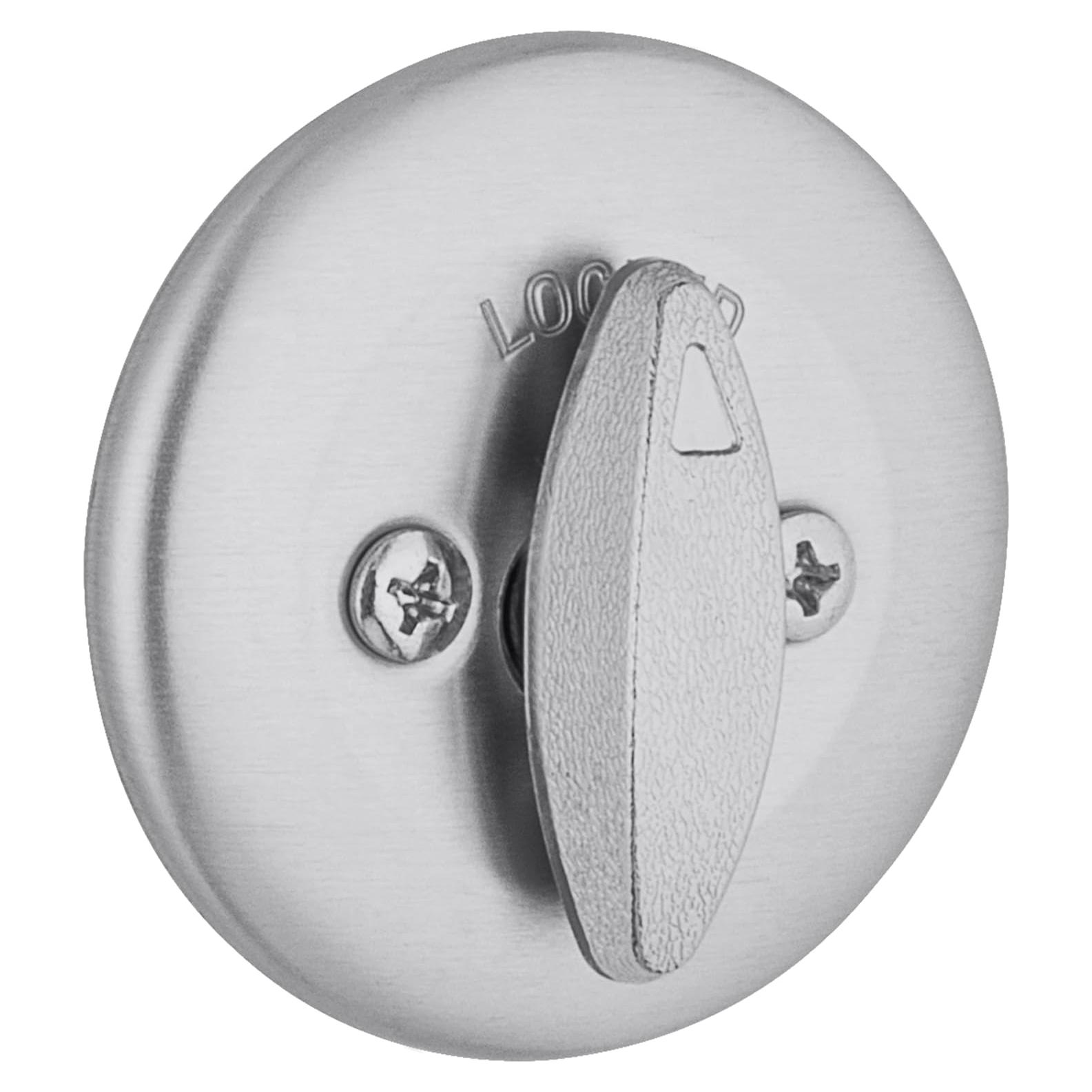 Cerradura de Doble Cilindro Kwikset 663 Cromo Satinado