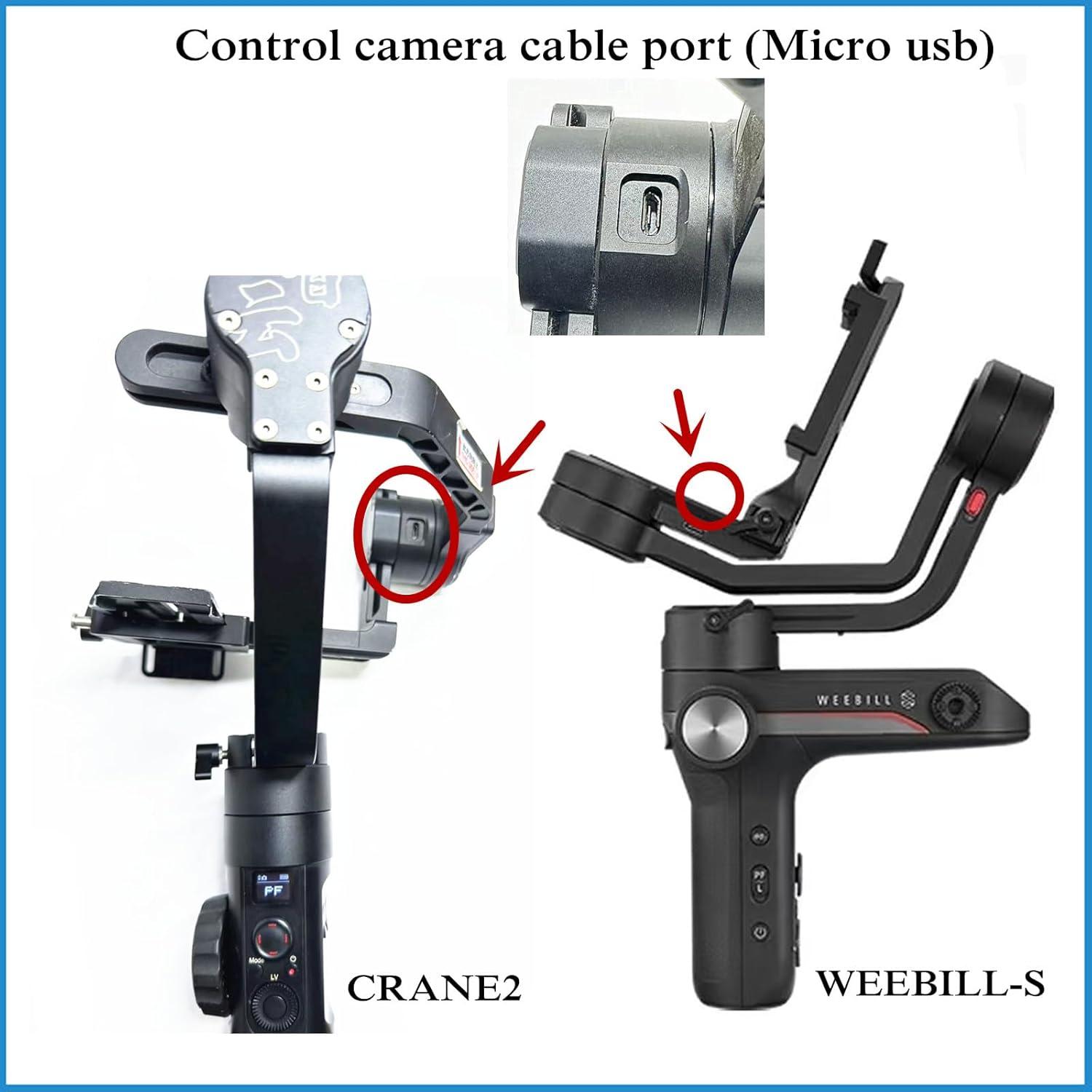 Cable de Conexión Micro USB a Mini USB para Estabilizadores