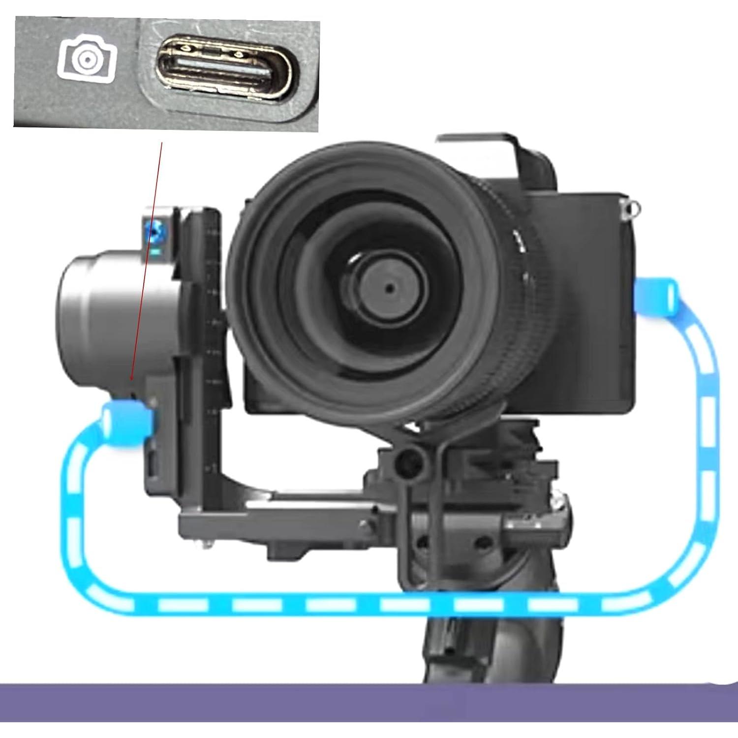 Cable de Control de Cámara FY-Micro USB para Estabilizador Feiyu