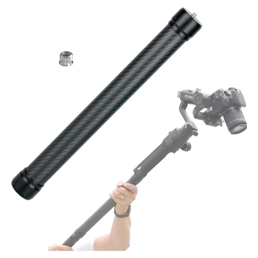 Barra de Extensión de Fibra de Carbono AngelReally 36cm para Gimbal