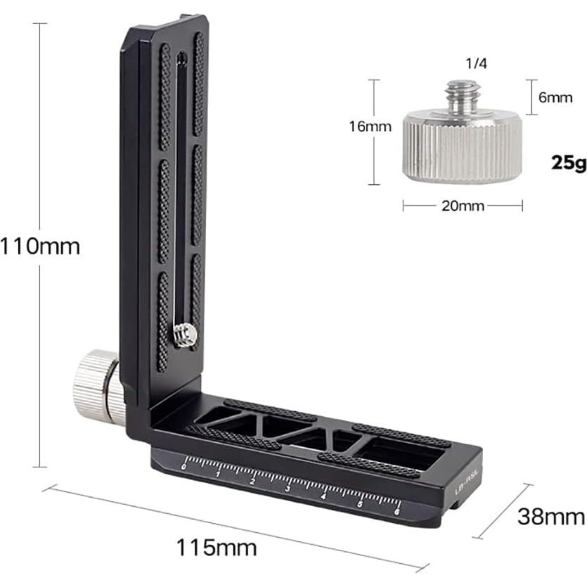 Soporte en L para cámara Leshareselect LB-RSL 115x110mm