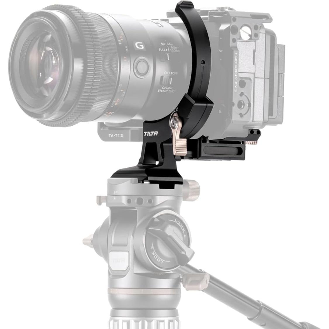 Soporte de cámara ajustable Tilta TA-VSB-SN-B para cámaras pequeñas