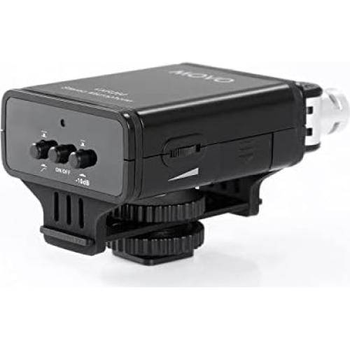 Micrófono Estéreo Movo VXR280 para Cámara DSLR - Condensador Ajustable