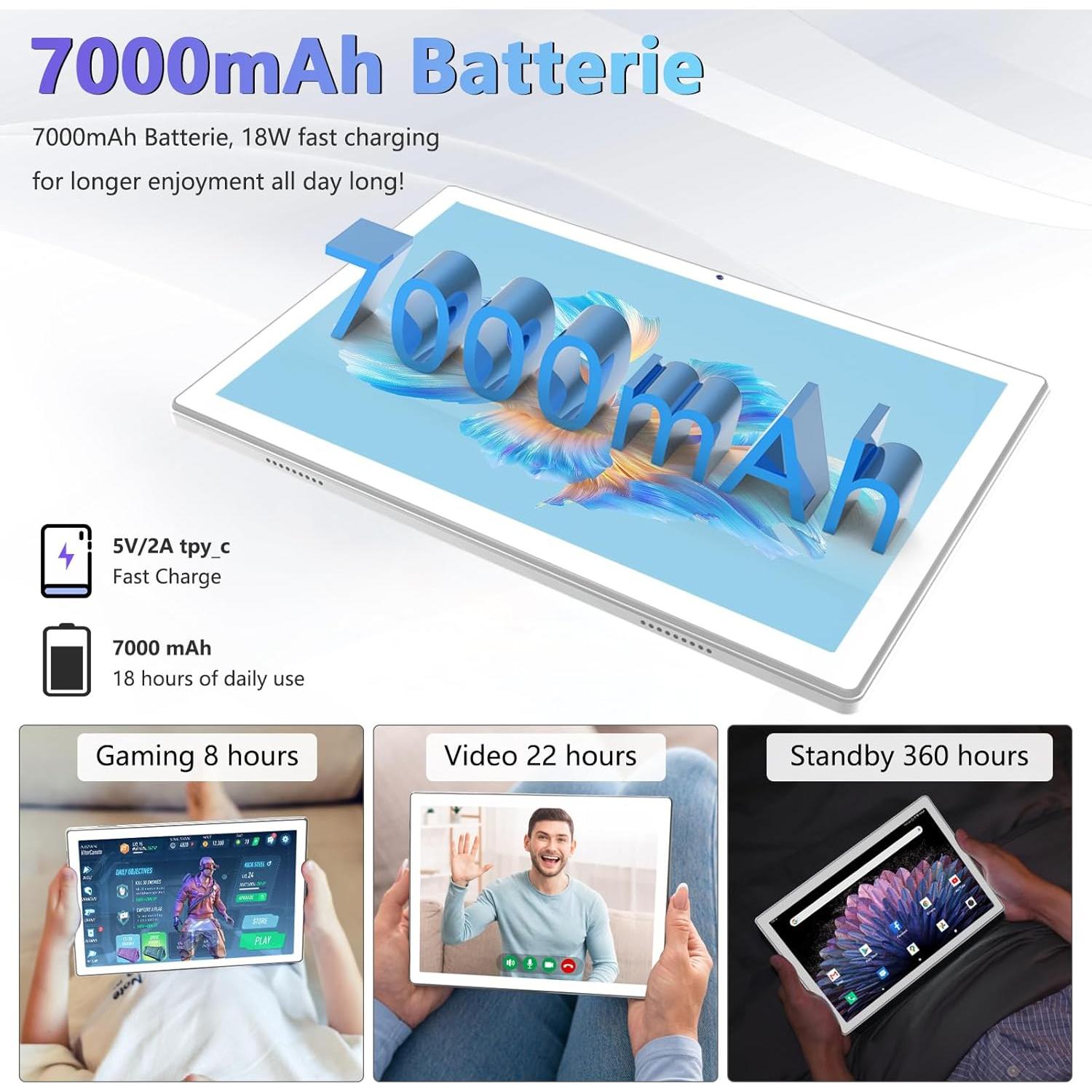 Tableta ANTEMPER D115 10.1" 16GB RAM 128GB 5G WiFi