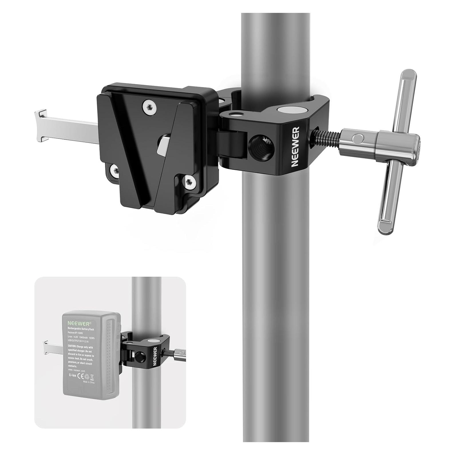 Abrazadera de Batería V-Lock NEEWER PS006 para Gimbal y Trípode