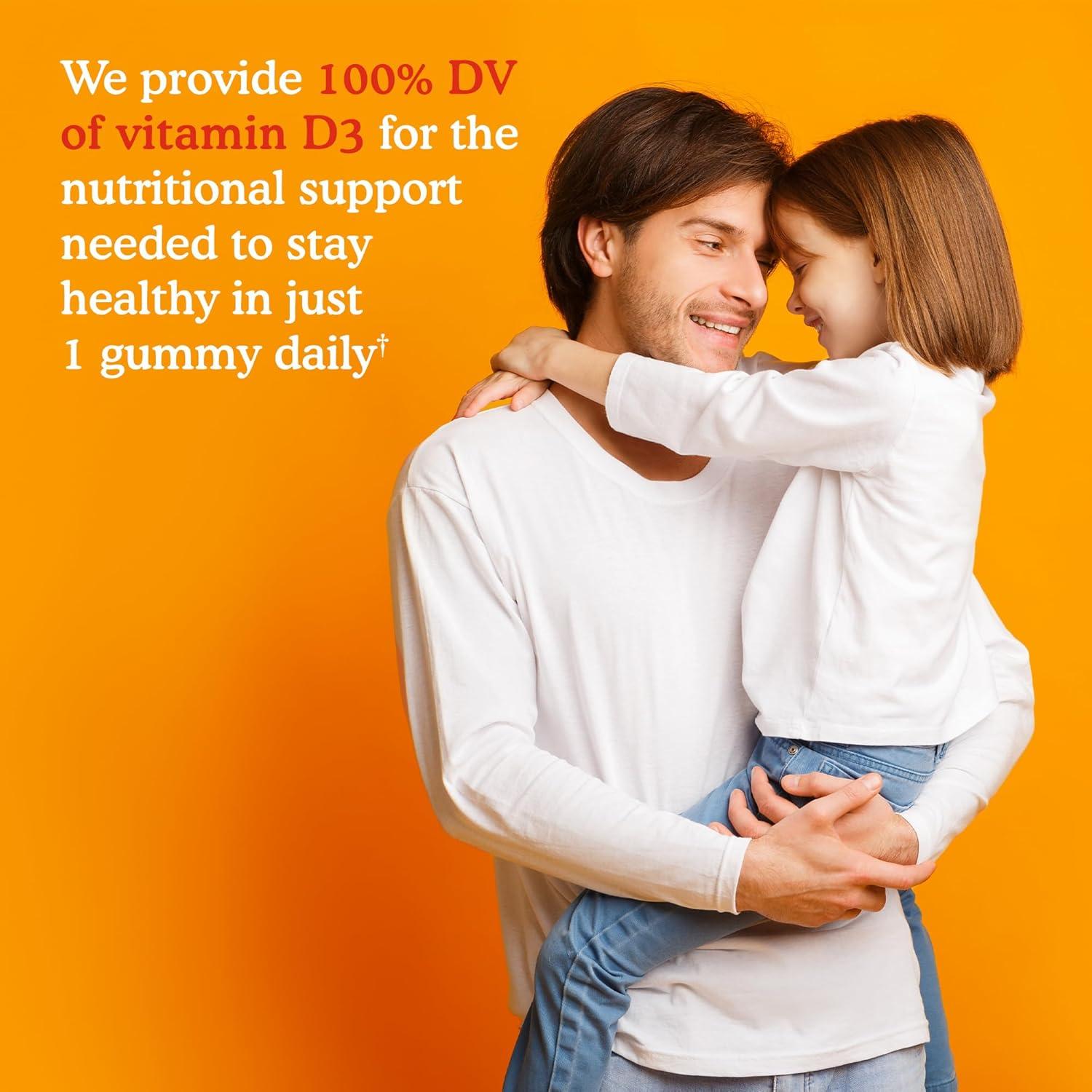 Gomas de Vitamina D3 Orgánica Jardín de Vida 800 IU 60 Porciones