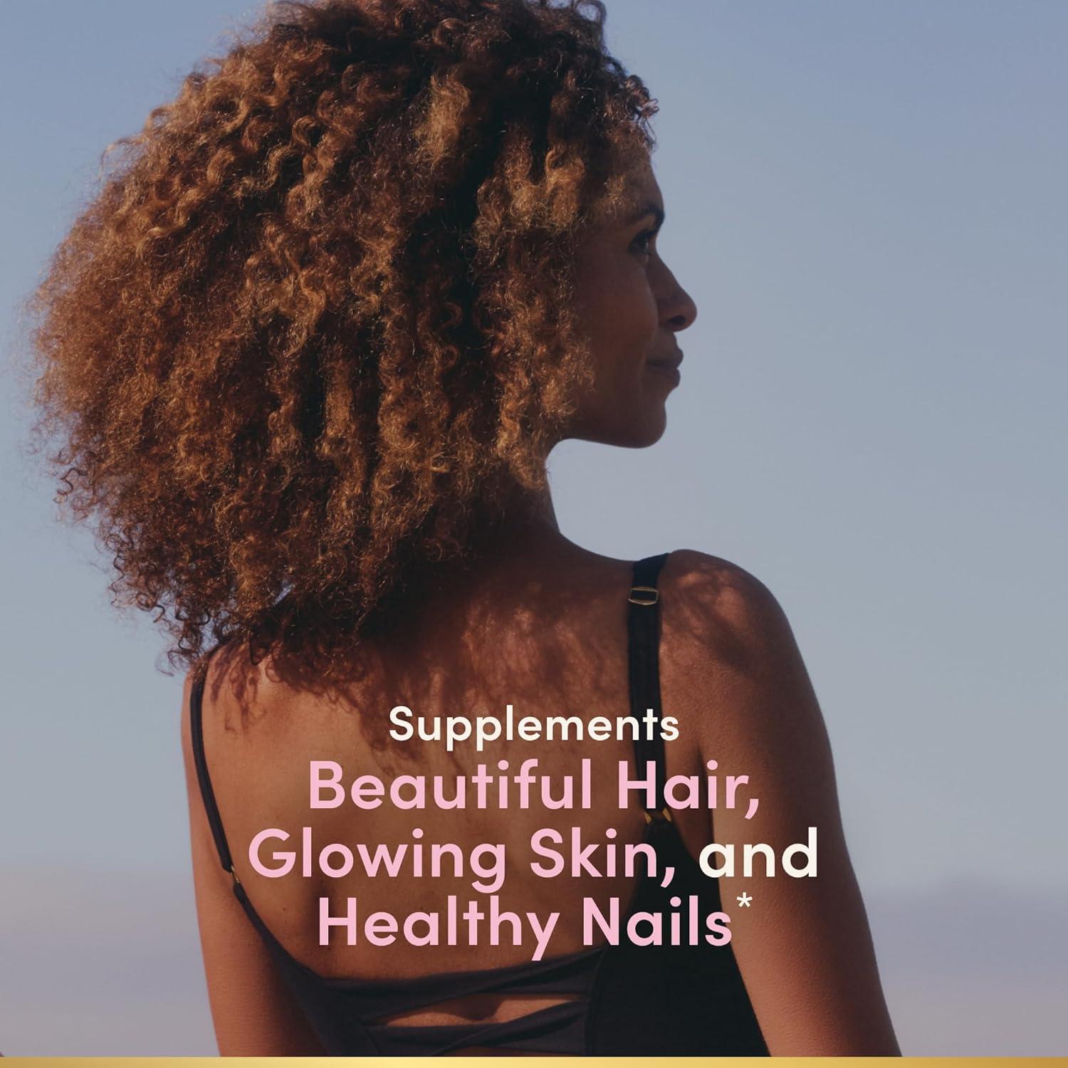 Suplemento Vitamínico Nature's Bounty 150 Geles Cabello Piel Uñas