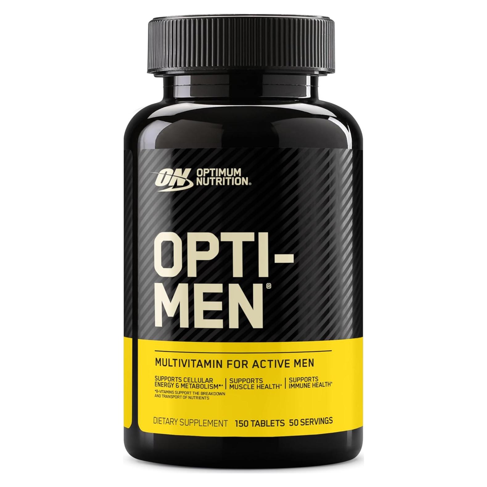 Optimum Nutrition Opti-Men Multivitamínico Diario 150 Tabletas