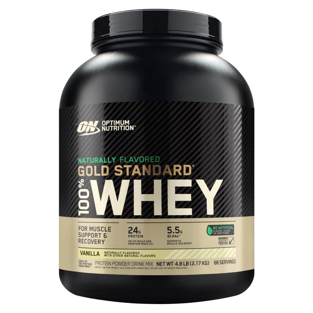 Proteína en Polvo Optimum Nutrition Gold Standard Vainilla 2270g