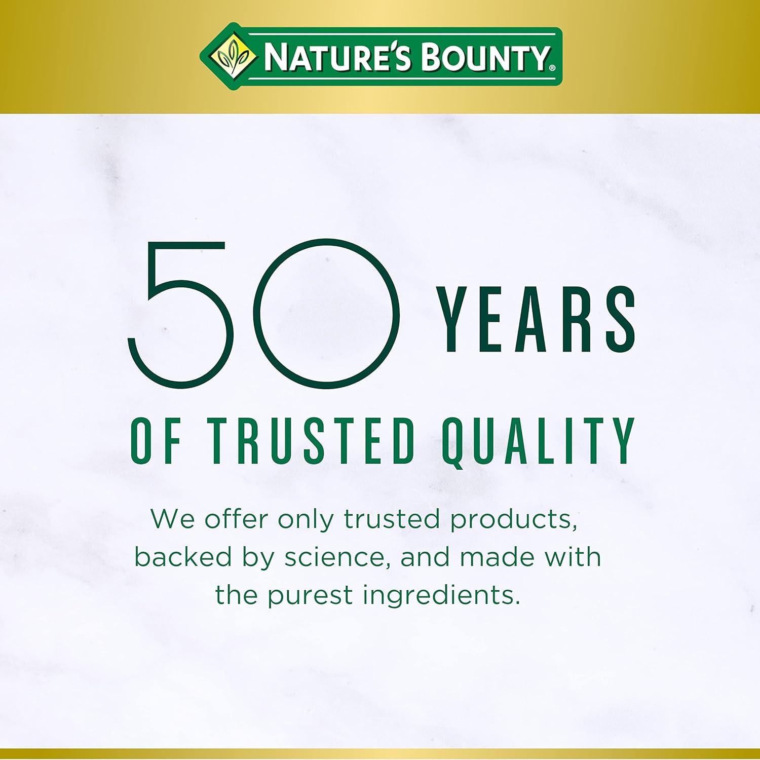 Vitamin C Nature's Bounty 1000mg + Rosa Mosqueta 100 Tabletas