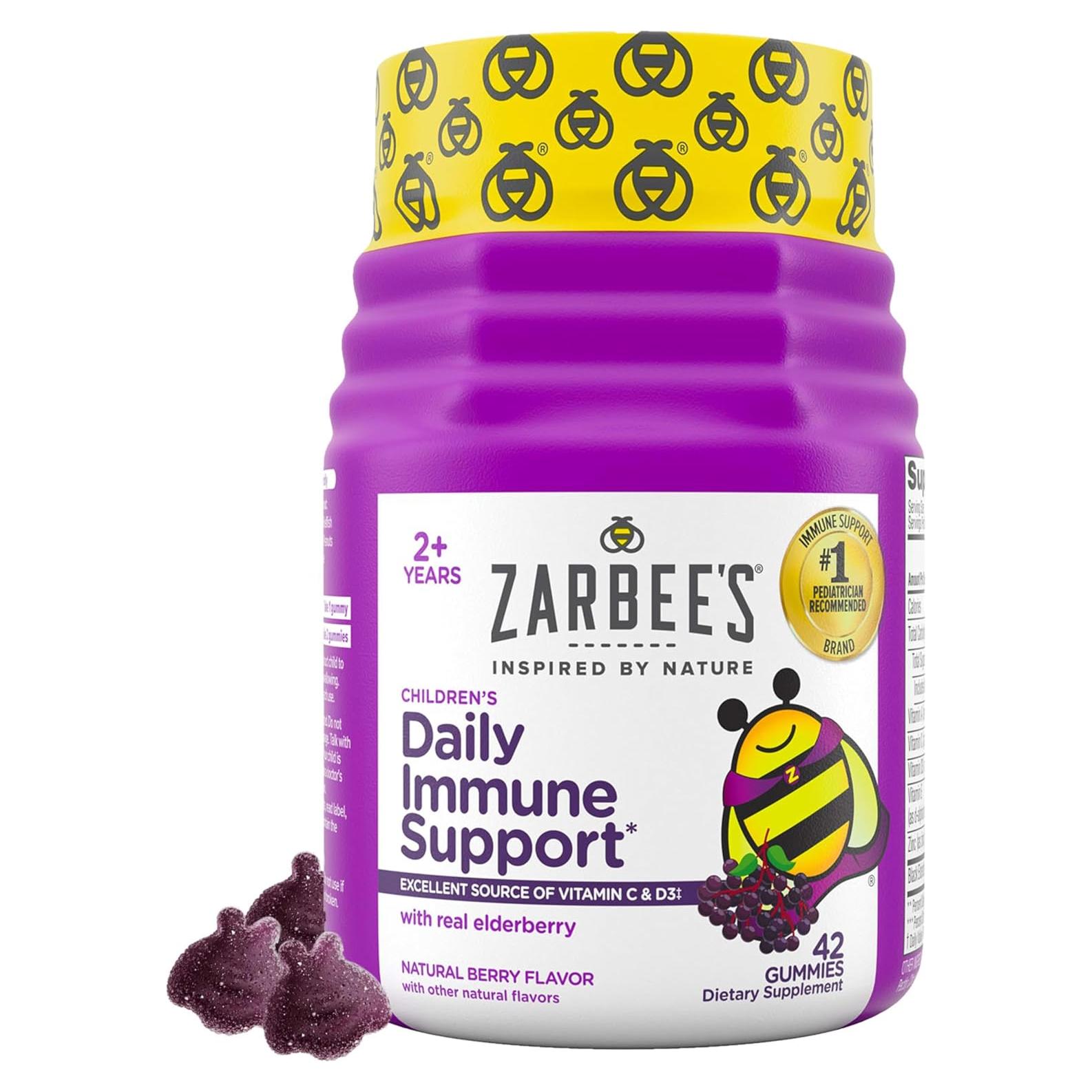 Gomitas Zarbee para Niños - Apoyo Inmunológico 42 gomitas