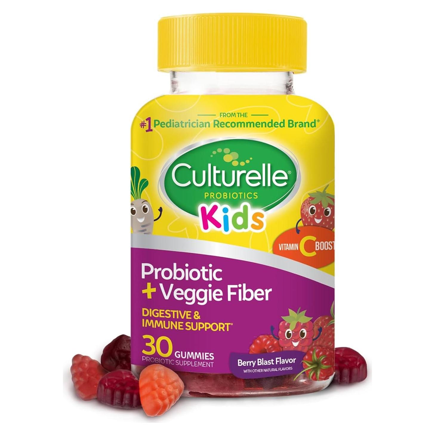Gominolas Probioticas Culturelle para Niños 30 Unidades Sabor Baya